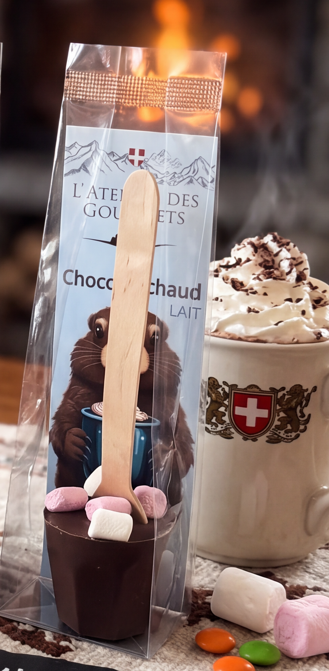 Chocolat Chaud Lait Mini Guimauve