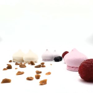 Meringues Assortiment (myr,framb,caramel BS)
